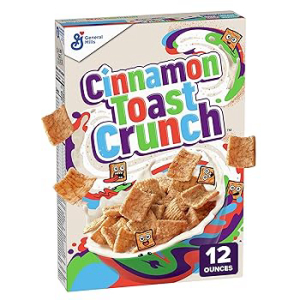 12 Ounce (Pack of 1), Original Cinnamon Toast Crunch Breakfast Cereal, 12  OZ Cereal Box | Glomarket