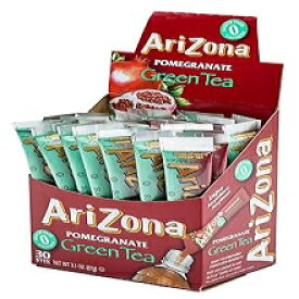 30 Count (Pack of 1), AriZona Green Tea with Ginseng Iced Tea Stix Sugar Free, 30 Count (Pack of 1), Low Calorie Single Serving Drink Powder Packets, Just Add Water for a Deliciously Refreshing Iced Tea Bevera