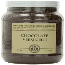 インディアツリー チョコレートバーミセリ、2.7ポンド India Tree Chocolate Vermicelli, 2.7 lb