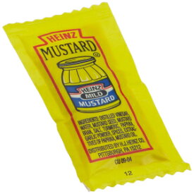 Heinz Mustard, 0.2-Ounce Single Serve Packages (Pack of 500)
