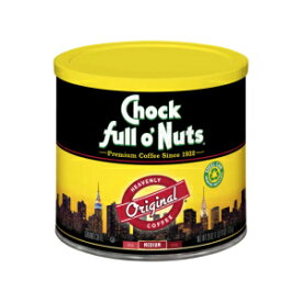 Chock Full o’Nuts Original Roast Ground Coffee, Medium Roast – Coffee Beans – Smooth, Full-Bodied Medium Blend with A Rich Flavor (26 Oz. Can)