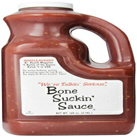 Bone Suckin グルメフーズ BBQ ソース、128 オンス Bone Suckin Gourmet Foods BBQ Sauce, 128 Ounce