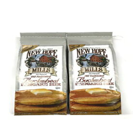 New Hope Mills そば粉パンケーキミックス、2ポンド バッグ（2個入り） New Hope Mills Buckwheat Pancake Mix, 2 Lb. Bags (Pack of 2)