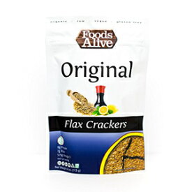 亜麻クラッカー、オリジナル、99% オーガニック、4オンス (6パック) Flax Crackers, Original, 99% Organic, 4oz (6-pack)