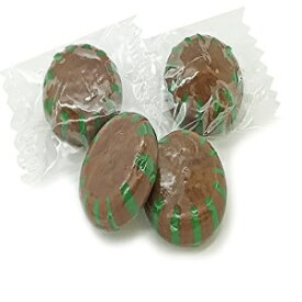 サンライズチョコミントスターライツ | クリアラップバルクハードキャンディ | (1LB) Sunrise Chocolate Mint Starlights | clear wrap bulk hard candy | (1LB)