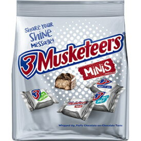 3 MUSKETEERS Chocolate Minis Size Candy Bars 8.4-Ounce Bag