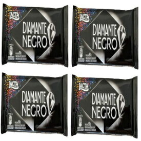 LACTA Chocolates Tablet Laka Diamante Negro 90 gr. - 4 Pack.