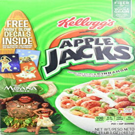 Apple Jacks シリアル、17 オンス箱 (3 個パック) Apple Jacks Cereal, 17-Ounce Boxes (Pack of 3)