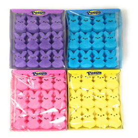 マシュマロ ピープス イースター バニーズ バラエティ パック (4 パック) Marshmallow Peeps Easter Bunnies Variety Pack (4 Pack)