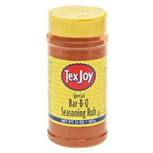 TexJoy XyV o[ BQ V[YjOuA14 IX VF[J[ TexJoy Special Bar-B-Q Seasoning Rub, 14 Ounce Shaker