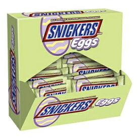 スニッカーズ キャンディバーエッグ、スニッカーズ イースター シングルサイズ チョコレート キャンディバー エッグ 1.1オンス バー 24個ボックス SNICKERS Candy Bar Eggs, SNICKERS Easter Singles Size Chocolate Candy Bar Eggs 1.1-Ounce Bar