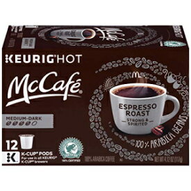 Mccafe Pods エスプレッソ ロースト コーヒー K カップ 12 カウント、4.12 オンス Mccafe Pods Espresso Roast Coffee K-cup 12 Count, 4.12 Ounce