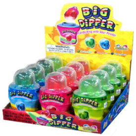 サワーパウダーを使用した北斗七星のキャンディリング。12/12カウント。 Big Dipper Candy Ring With Sour Powder. 12/12 Count.