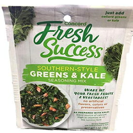Concord Farms グリーン & ケール シーズニング - 南部スタイル - 18 個 (18) 1 オンス パケット Concord Farms GREENS & KALE SEASONING-Southern Style -18 (eighteen) 1oz packets
