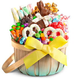 ゴールデン ステート フルーツ イースター チョコレート、キャンディー & スイーツ ギフト バスケット Golden State Fruit Easter Chocolate, Candy & Sweets Gift Basket