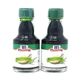 0.68 Fl Oz (Pack of 2), Buco Pandan, McCormick Buco Pandan Flavor Extract 2 bottles (20ml/bottle)