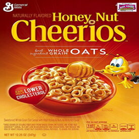 ハニーナッツ チェリオス 12.25 オンス (2 箱) Honey Nut Cheerios 12.25 Oz (2 Boxes)