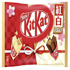 ネスレ キットカット レッド&ホワイトチョコレート 1パック14個入り 日本輸入 Nestle Kit Kat Red & White Chocolate 14 Pieces Per Pack Japan Import
