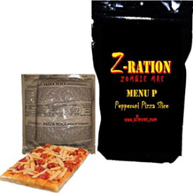 MRE Z-Ration (ゾンビ MRE) カスタム「すぐに食べられる食事」(メニュー P - ペパロニピザスライス) MRE Z-Ration (Zombie MRE) Custom 'Meal Ready to Eat' (MENU P - Pepperoni Pizza Slice)