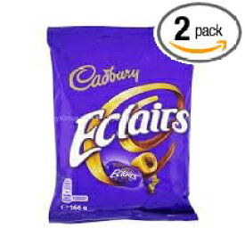キャドバリー エクレア チョコレート キャラメル ハード キャンディー 166g × 2 アイルランドより輸入 Cadbury Eclairs Chocolate caramel hard candies 166g x 2 Imported from Ireland