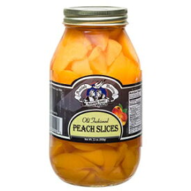 アーミッシュ ウェディング オールド ファッション ピーチ スライス 32 オンス ジャー Amish Wedding Old Fashioned Peach Slices 32 oz jar