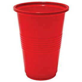 Nicole Home Collection レッドプラスチック製ドリンクカップ - 16 オンス、50 個、16 オンス Nicole Home Collection Red Plastic Drinking Cups-16 Oz, 50 Pcs, 16 oz
