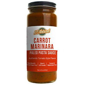 KC ナチュラル - トマト不使用 キャロット マリナラソース - ピザソース - パスタソース - パレオと AIP フレンドリー - 16 オンス KC Natural - No Tomato Carrot Marinara Sauce - Pizza Sauce - Pasta Sauce - Paleo And AIP Friendly
