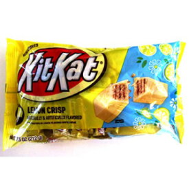 ハーシー (1 袋) イースター キットカット ミニチュア レモン クリスプ キャンディ - レモン風味のクリーム入りクリスプ ワッファー - 7.5 オンス / 212 g Hershey (1 bag) Easter KitKat Miniatures Lemon Crisp Candy - Crisp Waffers i