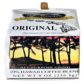 Hawaiian Isles Coffee Roasters Co. 8 オンスバッグ (オリジナル) Hawaiian Isles Coffee Roasters Co. 8 Ounce Bag (Original)