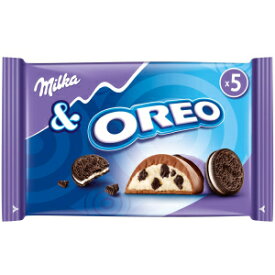 Milka & Oreo Chocolate Bar | Chocolate Bar with Oreo Cookie Pieces in Milk Cream | 5 x 37 g | Milka | Germany