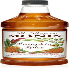 Monin Pumpkin Spice Syrup, 33.8-Ounce Plastic Bottle (1 liter)
