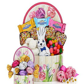 イースター ギフト セット - Wine Country Gift Baskets のイースター チョコレートとスイーツ コレクション Easter Gift Set- The Easter Chocolate and Sweets Collection by Wine Country Gift Baskets