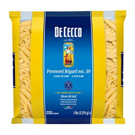 De Cecco Pasta、Pennoni Rigati、5ポンド De Cecco Pasta, Pennoni Rigati, 5 Pound