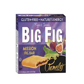 Pamela's グルテンフリー 巨大サイズのビッグフィグクッキー、ミッションフィグ、4パック、8個 Pamela's Gluten Free Giant Sized Big Fig Cookies, Mission Fig, 4 Pack, 8 Count