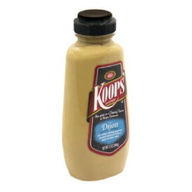 Koops マスタード ディジョン スクイーズ、12 オンス (6 個パック) Koops Mustard Dijon Squeeze, 12-Ounce (Pack of 6)