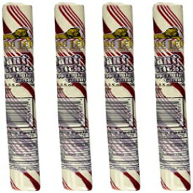 ラージ ペパーミント キャンディ スティック、4 個パック、各 3.5 オンス、赤白ストライプ Large Peppermint Candy Stick, Pack of 4, 3.5 Ounce Each, Red White Stripe