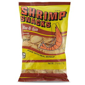 マルコポーロ シュリンプスナック バーベキュー風味、15オンス (426g) 6個パック Marco Polo Shrimp Snacks Bar-B-Que Flavored, 15oz (426g) 6 Pack