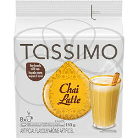 タッシモ チャイ ラテ T ディスク、8 カップ分、180 グラム Tassimo Chai Latte T-Discs, Makes 8 Cups, 180 grams