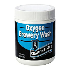 クラフト マイスター オキシジェン ブルワリー ウォッシュ - 1 ポンド (12 個パック) Craft Meister Oxygen Brewery Wash - 1 lb (Pack of 12)
