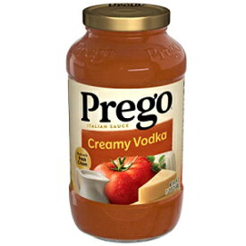 Prego クリーミー ウォッカ ソース、24 オンス ジャー (6 個パック) Prego Creamy Vodka Sauce, 24 Ounce Jar (Pack of 6)
