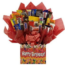 チョコレートキャンディブーケ（バースデーコンフェッティ） Chocolate Candy Bouquet (Birthday Confetti)