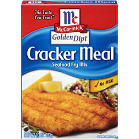 マコーミック ゴールデン ディプト シーフード フライ ミックス、クラッカーミール、10 オンス ユニット (12 個パック) McCormick Golden Dipt Seafood Fry Mix, Cracker Meal, 10-Ounce Unit (Pack of 12)