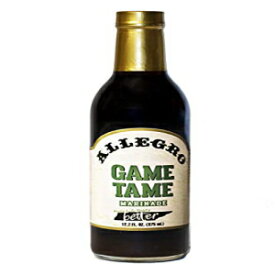 Allegro マリネ、Game Tame、12.70 オンス (6 個パック) Allegro Marinade, Game Tame, 12.70-Ounce (Pack of 6)