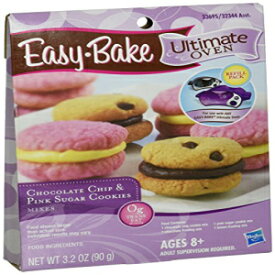 Easy-Bake Ultimate Oven チョコレートチップとピンクシュガークッキー 詰め替えパック、3.2 オンス Easy-Bake Ultimate Oven Chocolate Chip and Pink Sugar Cookies Refill Pack, 3.2 oz