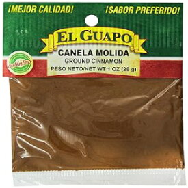 El Guapo グランド シナモン、1 オンス (12 個パック) El Guapo Ground Cinnamon, 1 Ounce (Pack of 12)
