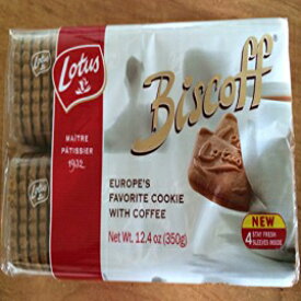 Biscoff Europes Favorite Cookie with Coffee 4 密封安全パック 12.4 オンス Biscoff Europes Favorite Cookie with Coffee with 4 sealed-safe packs 12.4 Oz.