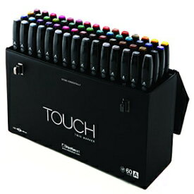 ShinHan TOUCH TWIN マーカー 60色セット A ShinHan TOUCH TWIN Marker 60 Color Set A