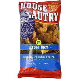 ハウスオートリー オリジナル カリカリフィッシュブレッダー (2個パック) 12オンスバッグ House Autry Original Crunchy Fish Breader (Pack of 2) 12 oz Bags