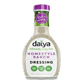 ダイヤ ホームスタイル ランチ ドレッシング、乳製品不使用、8.36 オンス Daiya Homestyle Ranch Dressing, Dairy Free, 8.36 oz