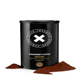 ブラック インソムニア グラウンド コーヒー - 世界で最も強いコーヒー - 1ポンド (クラシック ロースト) Black Insomnia Ground Coffee - The Strongest Coffee in the World - 1lb (Classic Roast)